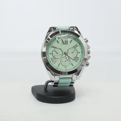 Polshorloge (Zilver, Turquoise) van True Spirit