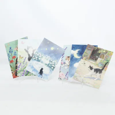 Vykort (cat postcards, aesthetic postcards, kawaii stationery, cute cat art, watercolor postcards, cottagecore aesthetic, anime style art, dreamy illustration, pastel art prints, whimsical postcards, artistic stationery, cat lover gift, nature illustration, fantasy artwork, cozy aesthetic, celestial art, Japanese aesthetic, soft aesthetic, vintage inspired art, cute paper goods journal supplies, scrapbooking aesthetic, pen pal stationery, indie art prints, botanical illustration, magical aesthetic, fairycore vibes, moon and stars art, peaceful artwork, cozy home decor, creative stationery, art postcard set, collector postcards, relaxing aesthetic, storybook illustration, cute decor, boho stationery, TikTok aesthetic, pastel cottagecore, whimsical animal art)
