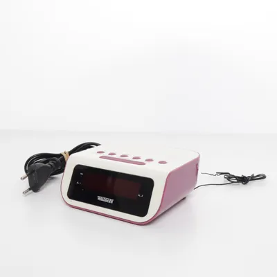 Wekkerradio (Wit, Lila) van Watson