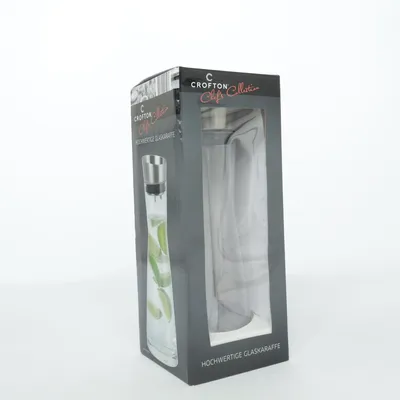 Sparkling water bottle (Transparent) from Crofton