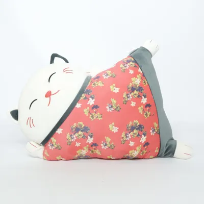 Prydnadskudde (Röd, Grå, Flerfärgad)