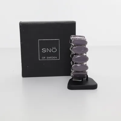 Armband (Silverfärgad, Lila) från Snö of Sweden Okänd metall