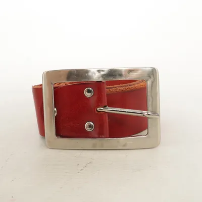 Belt (Red) from Griffin Leather