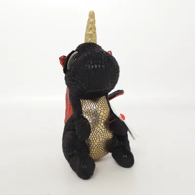 Krammedyr (Sort, Rød, Guld) fra Beanie Boos Ty