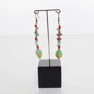 Earrings (Turquoise, Multicolored) Unknown metal
