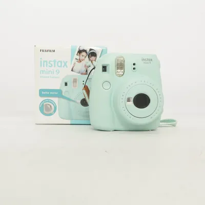 Polaroid camera (Instax Mini 9) from Fujifilm