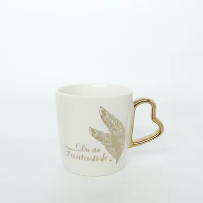 Tasse (Blanc, Or) de ICA