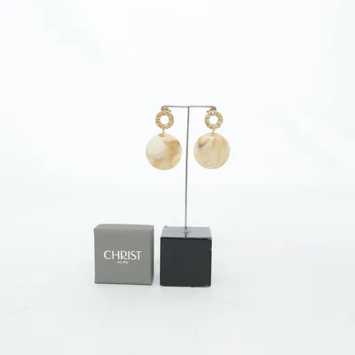 Earrings (Beige, Gold) from Christ Unknown metal