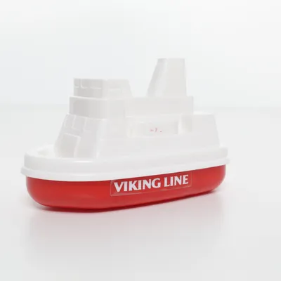 Leksaksbåt (Vit, Röd) från Sweden