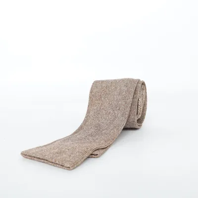 Tie (Brown, White) from Mario Barutti