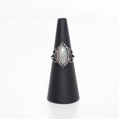 Ring (Zilver, Meerkleurig) Onbekend materiaal