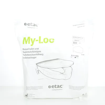 Toilet seat (White) from Etac