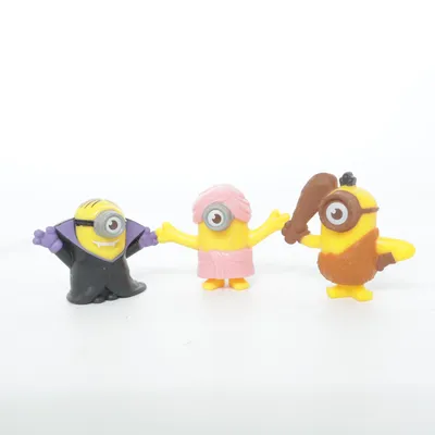 Toy figurine (Yellow, Multicolored) from Minions