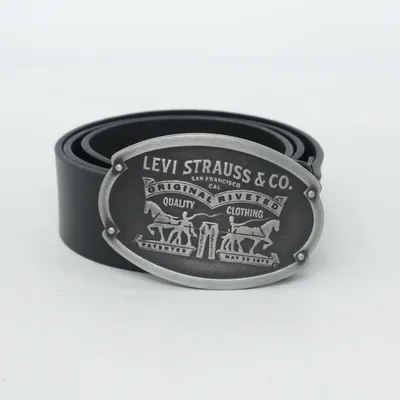 Bälte (Svart) från Levi Strauss & Co Skinn