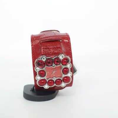 Armbanduhr (Rot, Silber) von Axcent of Scandinavia