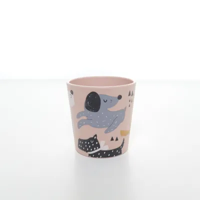 Drinkglas (Roze, Meerkleurig)