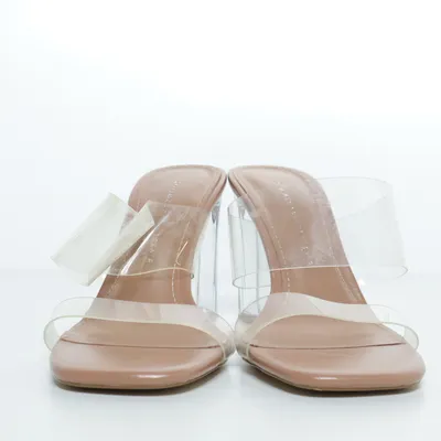 Sandaletter (Beige, Transparent) från Zara Basic Collection