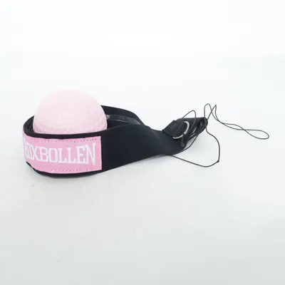 Trainingsbal (Roze, Zwart) van Boxbollen