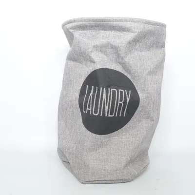 Vasketøjskurv (Grå, Sort) fra Laundry