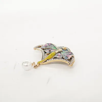 Broche (Flerfarvet) Ukendt metal