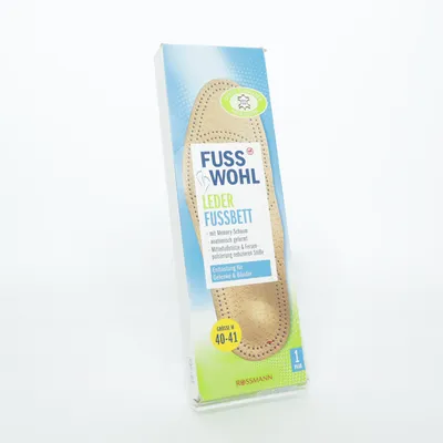 Sulor (Lederfußbett Sohlen) från Rossmann