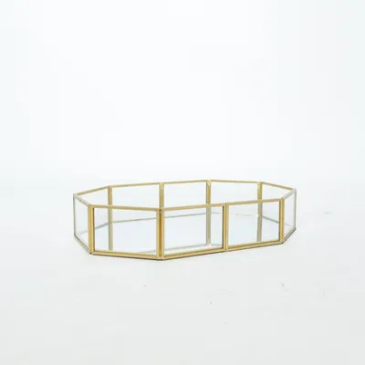 Inredningsdetalj (Guldfärgad, Transparent)