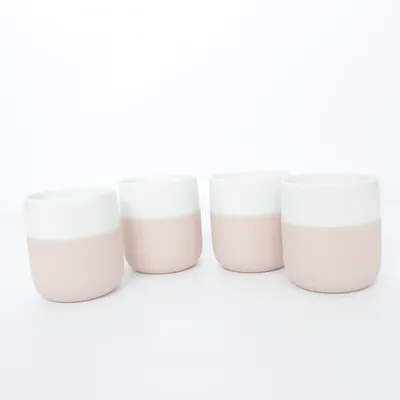 Krus (Hvid, Pink) fra Royal Copenhagen