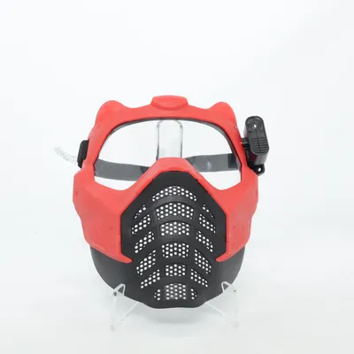 Masquerade-masker (Rood, Zwart) van Toi-Toys