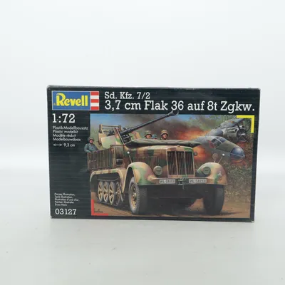 Pyssel (Sd. Kfz. 7/2 3,7 Cm Flak 36 Auf 8t Zgkw.) från Revell