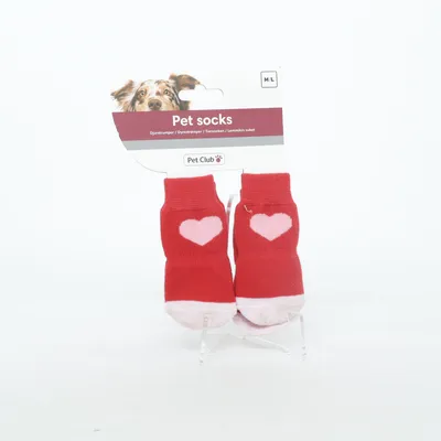 Dog shoes (Red, Pink) from Pet Club Elastane, Polyester