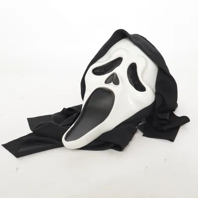Masquerade-masker (Zwart, Wit)