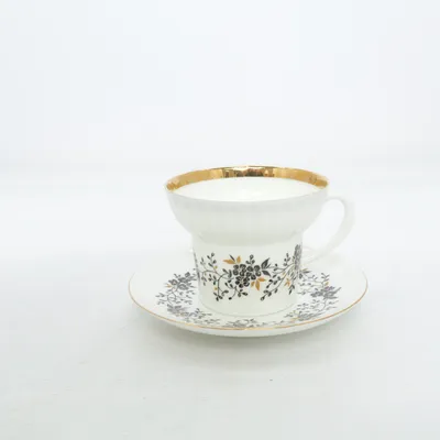 Cup (White, Gold, Black) from Imperial Porcelain