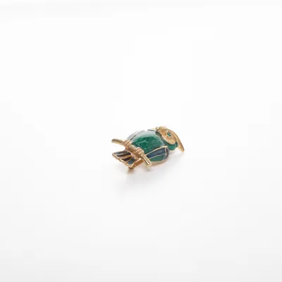 Broche (Grøn) Ukendt metal