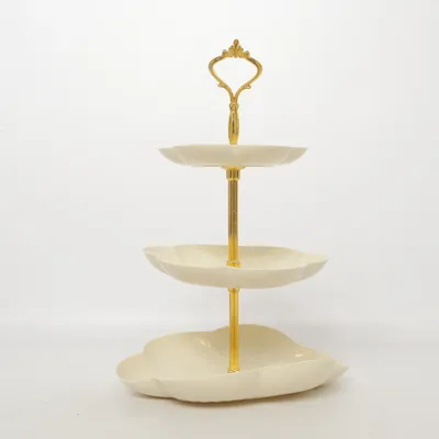 Présentoir à étages (Beige)