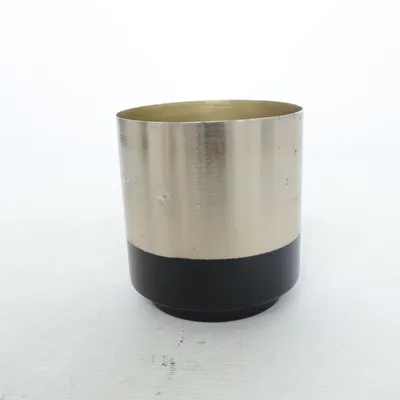 Bloempot (Zilver, Zwart)