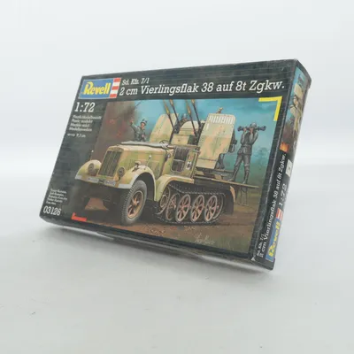 Pyssel (Sd. Kfz. 7/1 2 Cm Vierlingsflak 38 Auf 8t Zgkw) från Revell
