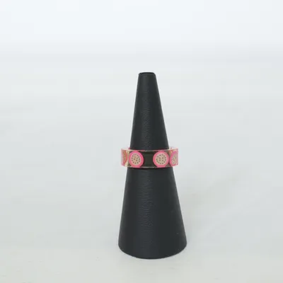 Bague (Rose, Multicolore) Métal inconnu