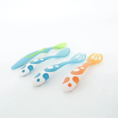 Couverts pour enfants (Bleu, Orange, Multicolore) de Munchkin