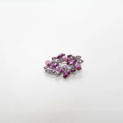 Broche (Lilla, Pink) Ukendt metal