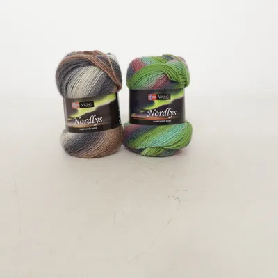 Garn (Nordlys) från Viking of Norway Nylon, Ull