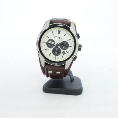 Wristwatch (Brown, White) from Fossil