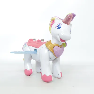 Leksak (Kleine Entdeckerbande - Einhorn mit Fee Marie) från VTech