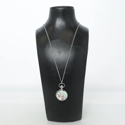 Halsbandsur (Silverfärgad) från ONE Okänd metall