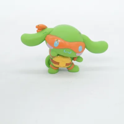 Legetøjsfigur (Grøn, Orange) fra Teenage Mutant Ninja Turtles