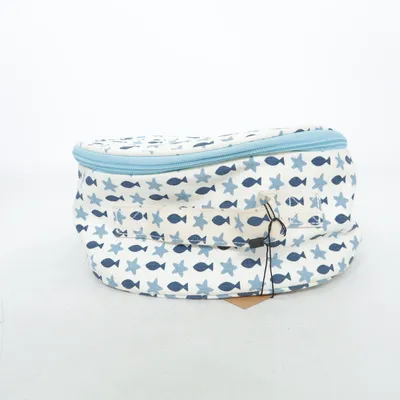 Toilet bag (White, Blue) from Aqua Cotton, Polyester