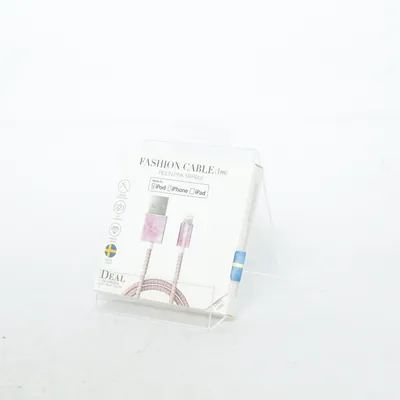 USB-kabel (Pilion Pink Marble) fra iDeal of Sweden