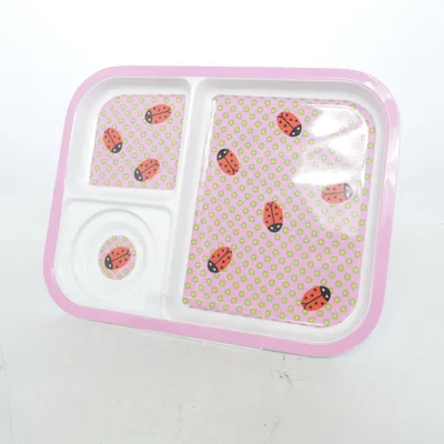 Kinderservies (Roze, Meerkleurig) van Rice