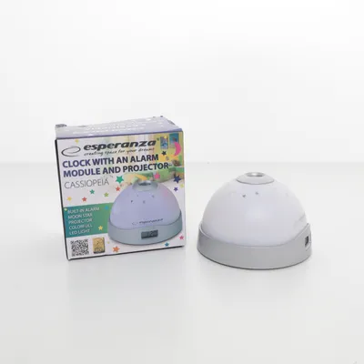 Alarm clock (White, Silver) from Esperanza