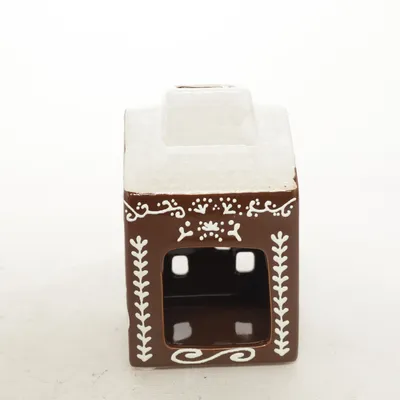 Candle holder (Brown, White) from Rusta