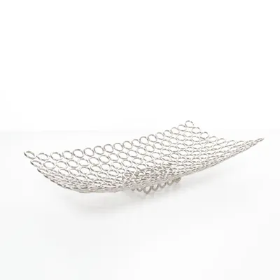 Fruktskål (Silverfärgad)